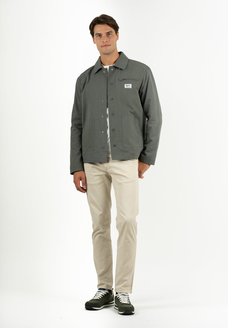 Chaqueta Encerada Light Sage