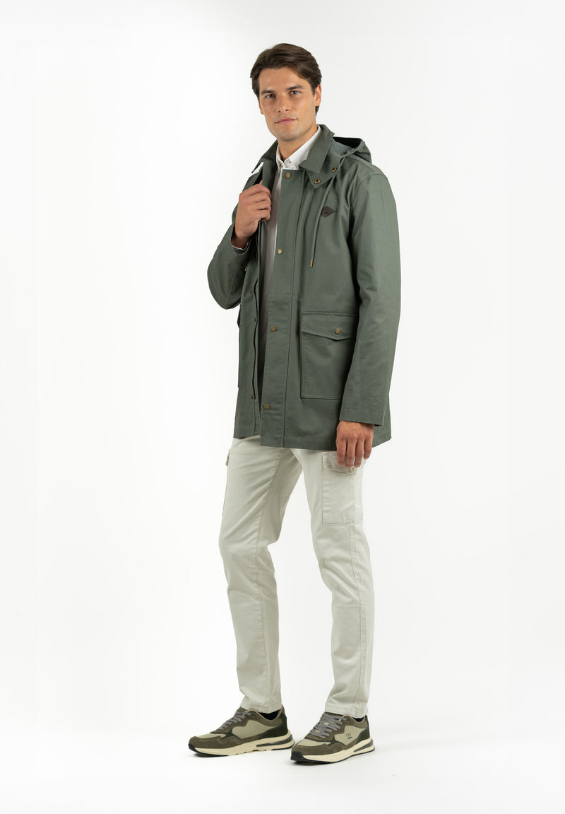 Abrigo Encerado Sage