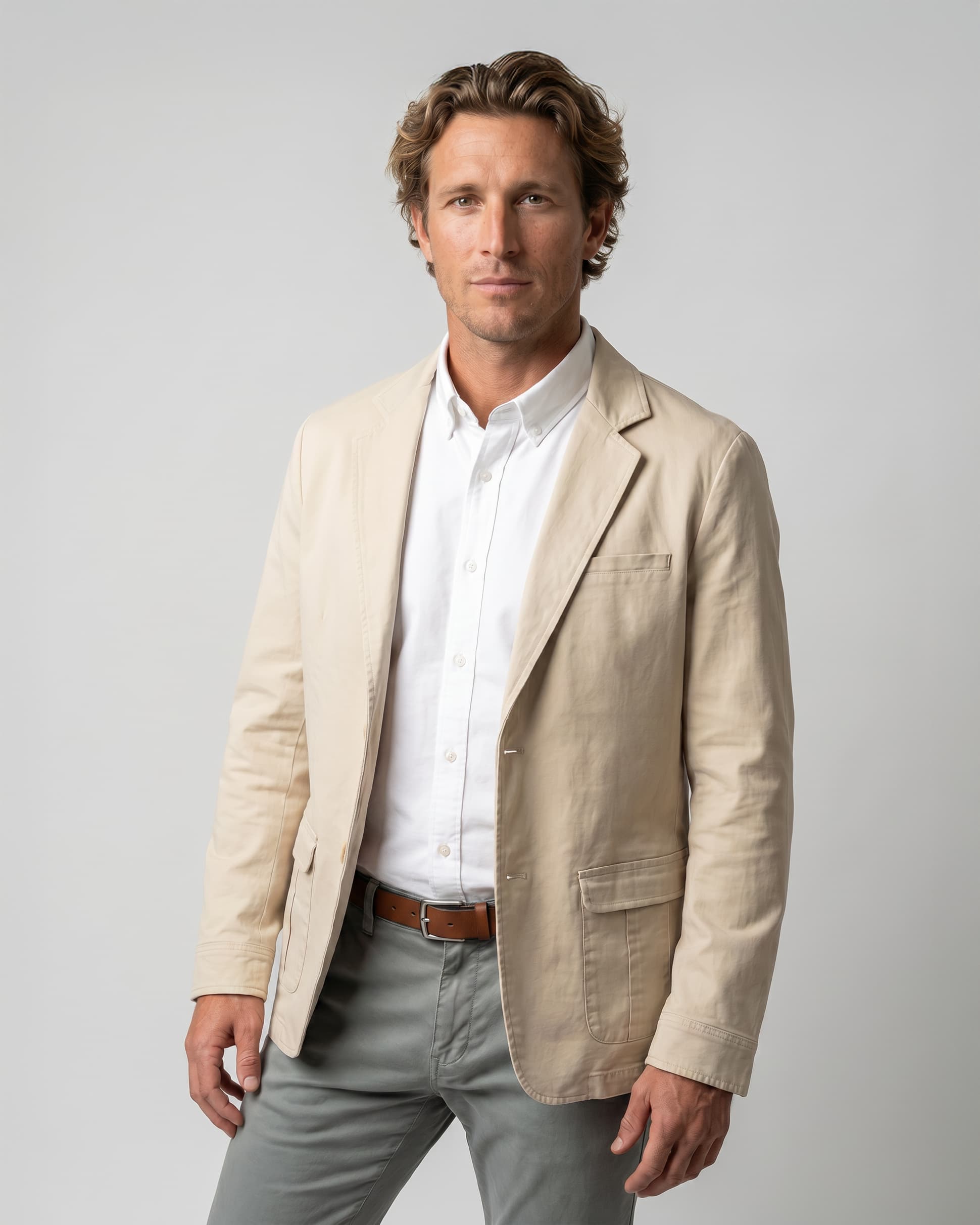 Ecru Sport Blazer