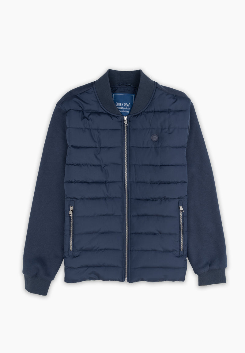 Chaqueta Combinada Marino