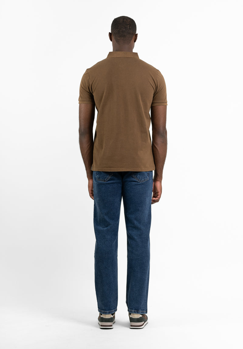 Polo Restless Soft Marrón