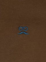 Restless Soft Brown Classic Short-Sleeve Polo Shirt
