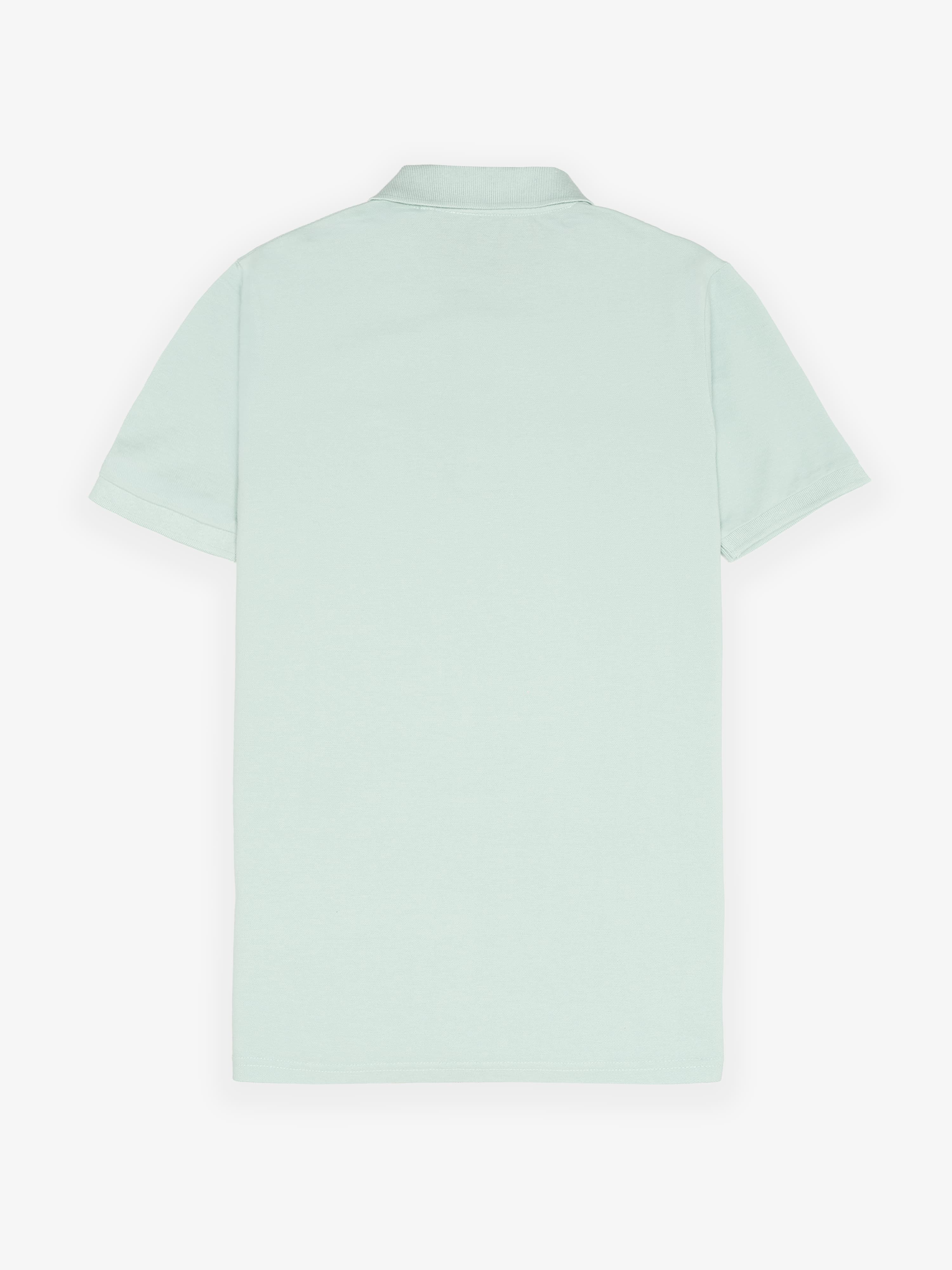 Classic Short Sleeve Polo Restless Soft Aquamarine