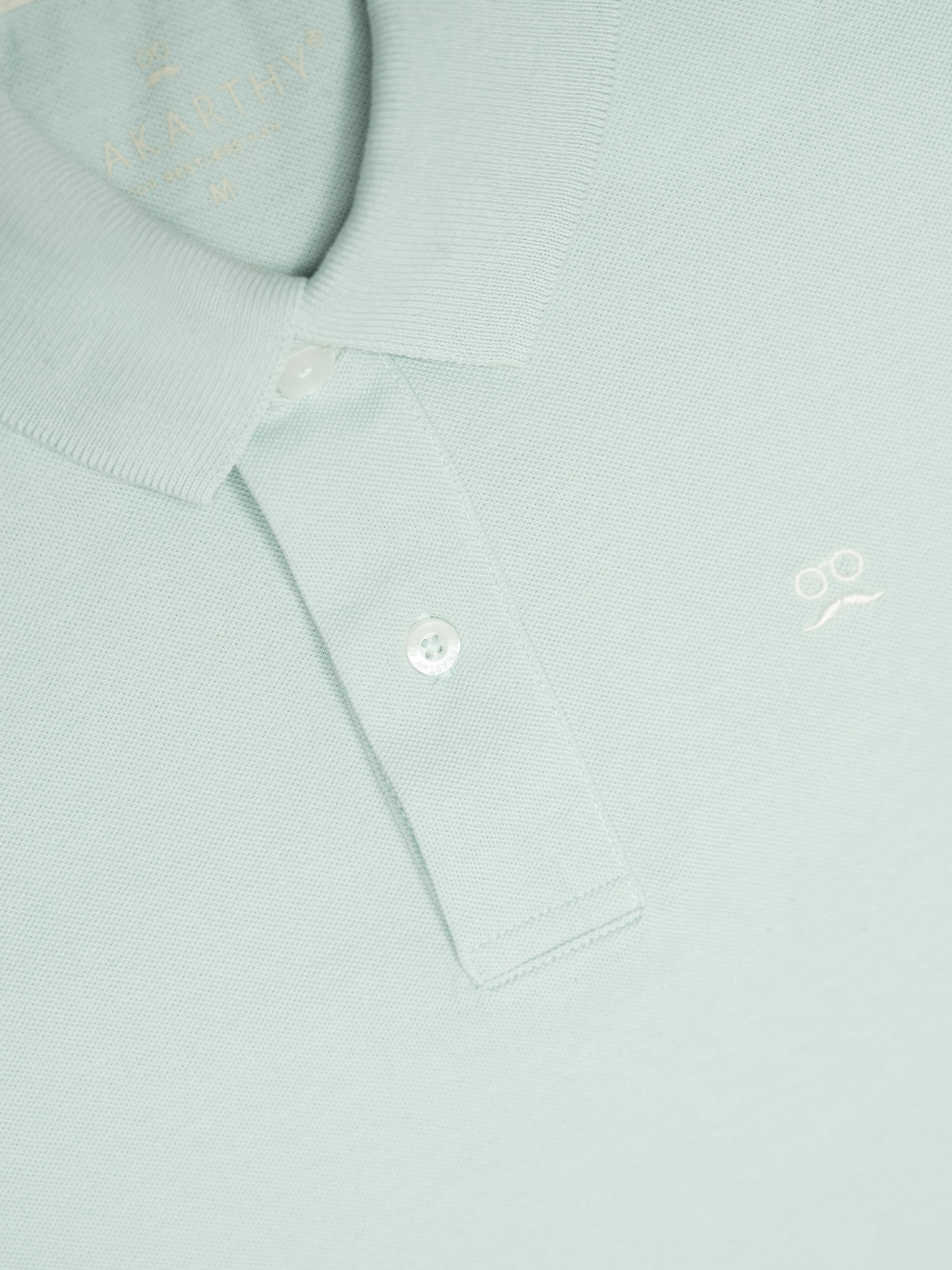 Classic Short Sleeve Polo Restless Soft Aquamarine