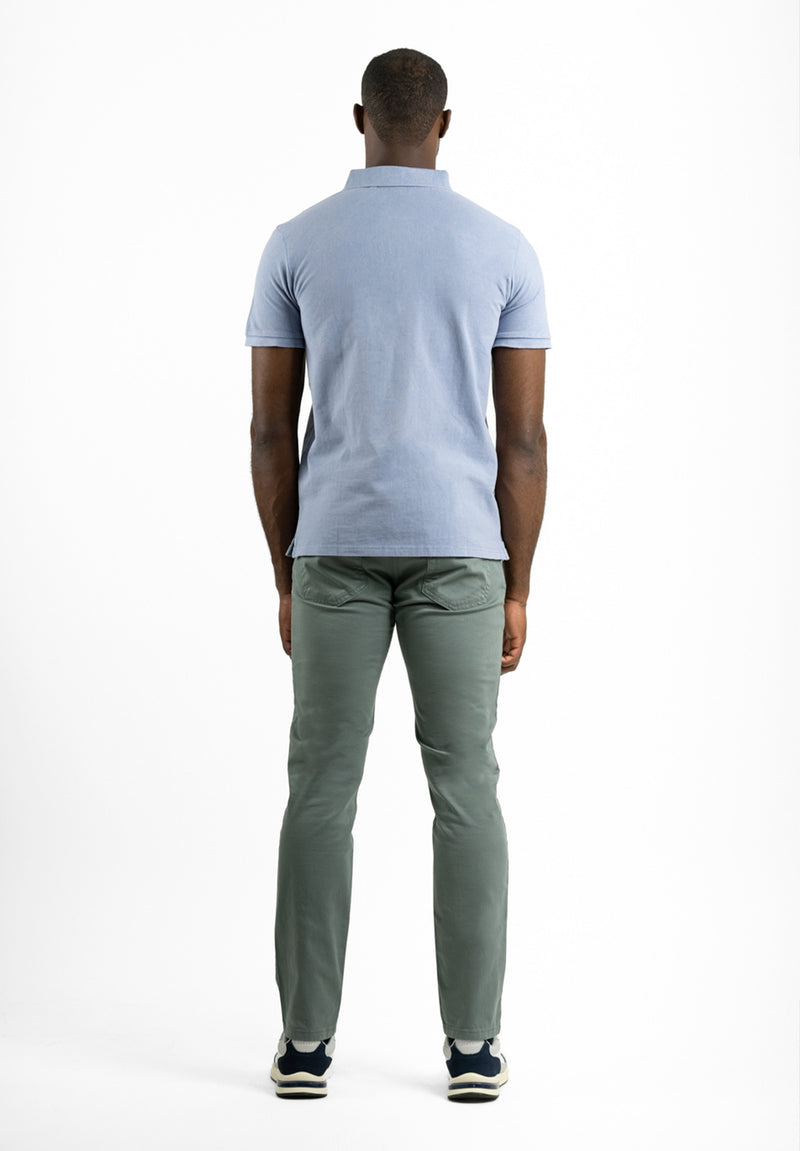 Polo Restless Soft Azul Niebla