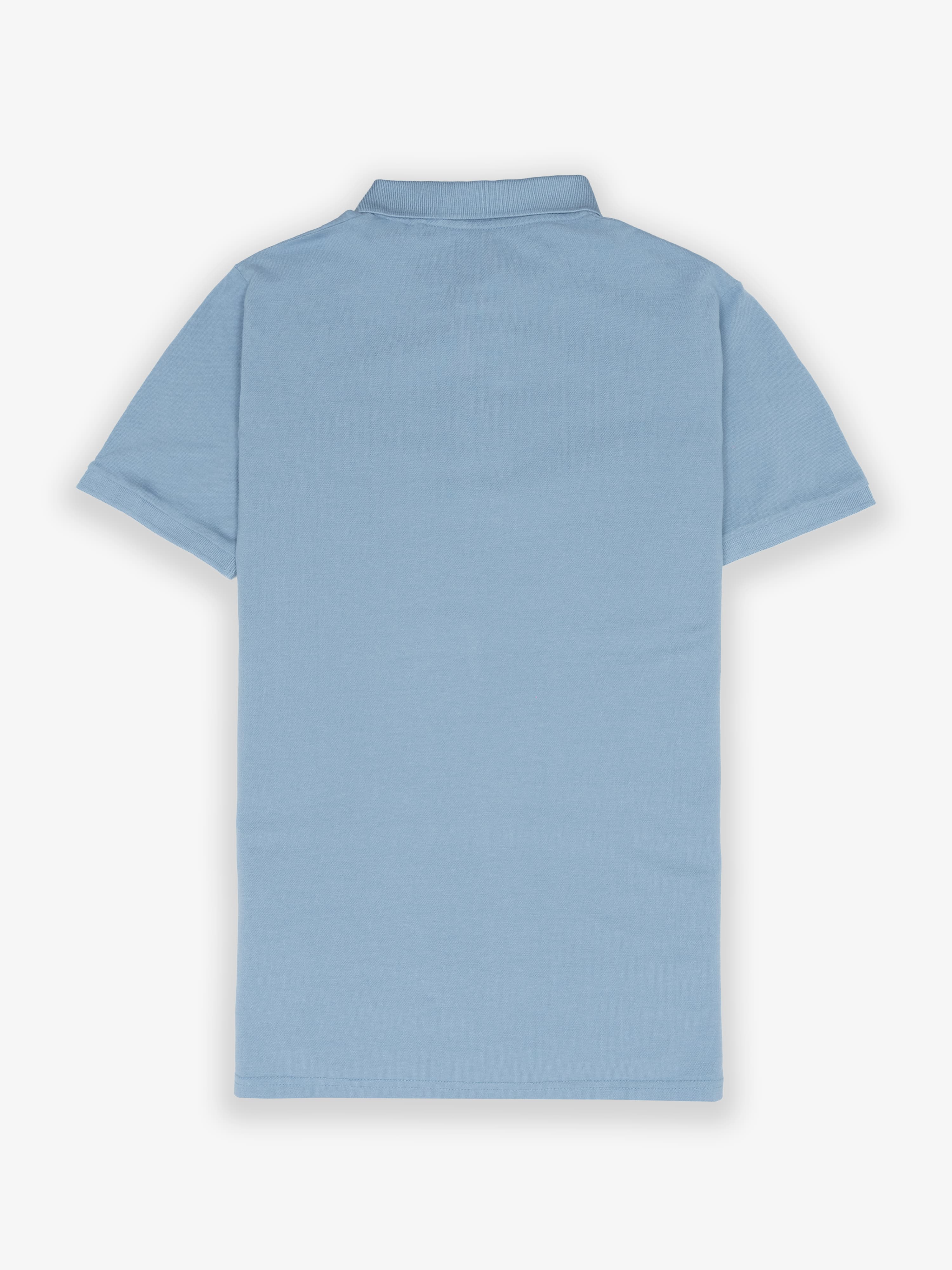 Restless Soft Mist Blue Short Sleeve Classic Polo