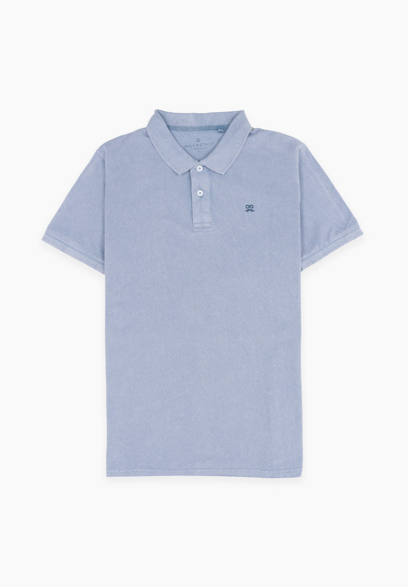 Polo Restless Soft Azul Niebla