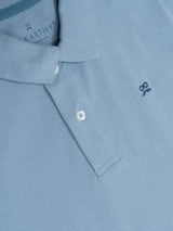 Restless Soft Mist Blue Short Sleeve Classic Polo