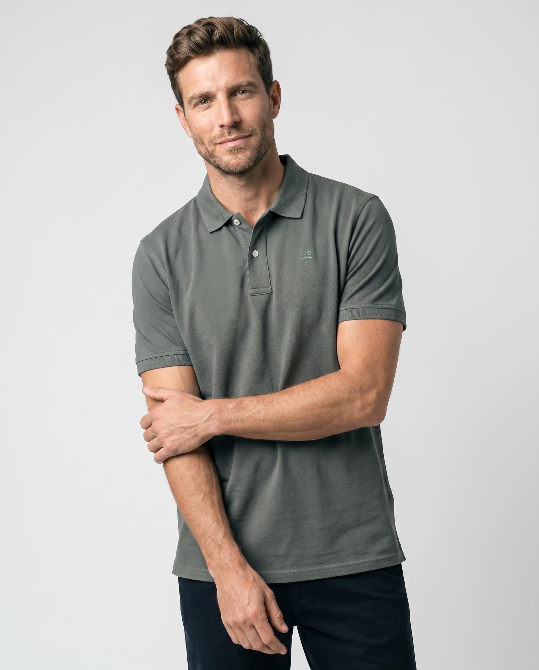 Classic Short Sleeve Polo Restless Soft Sage