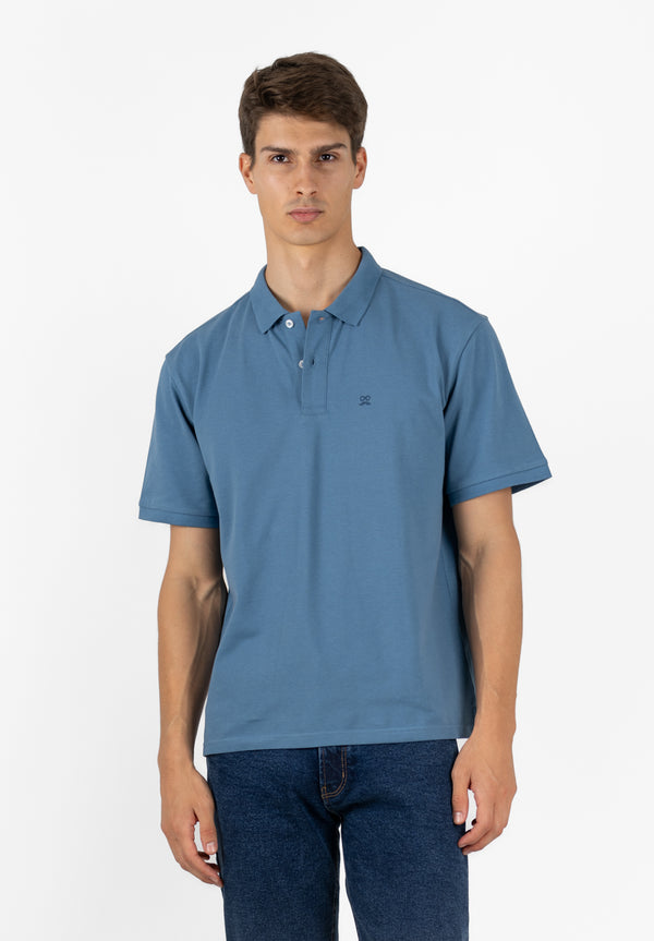 Polo Oversize Indigo