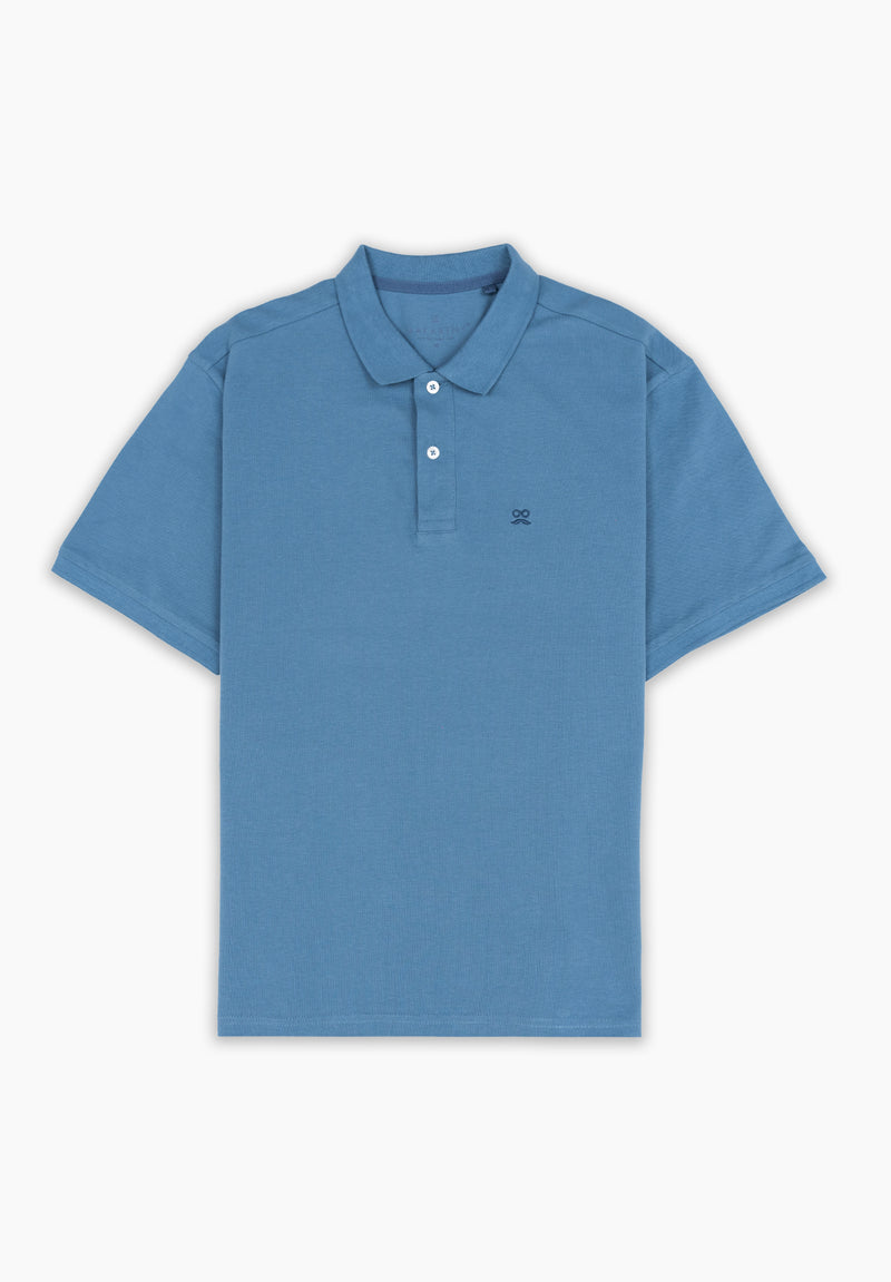 Polo Oversize Indigo