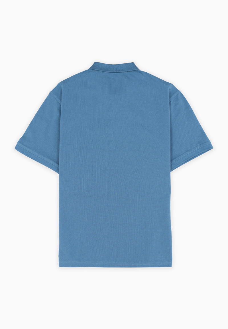 Polo Oversize Indigo