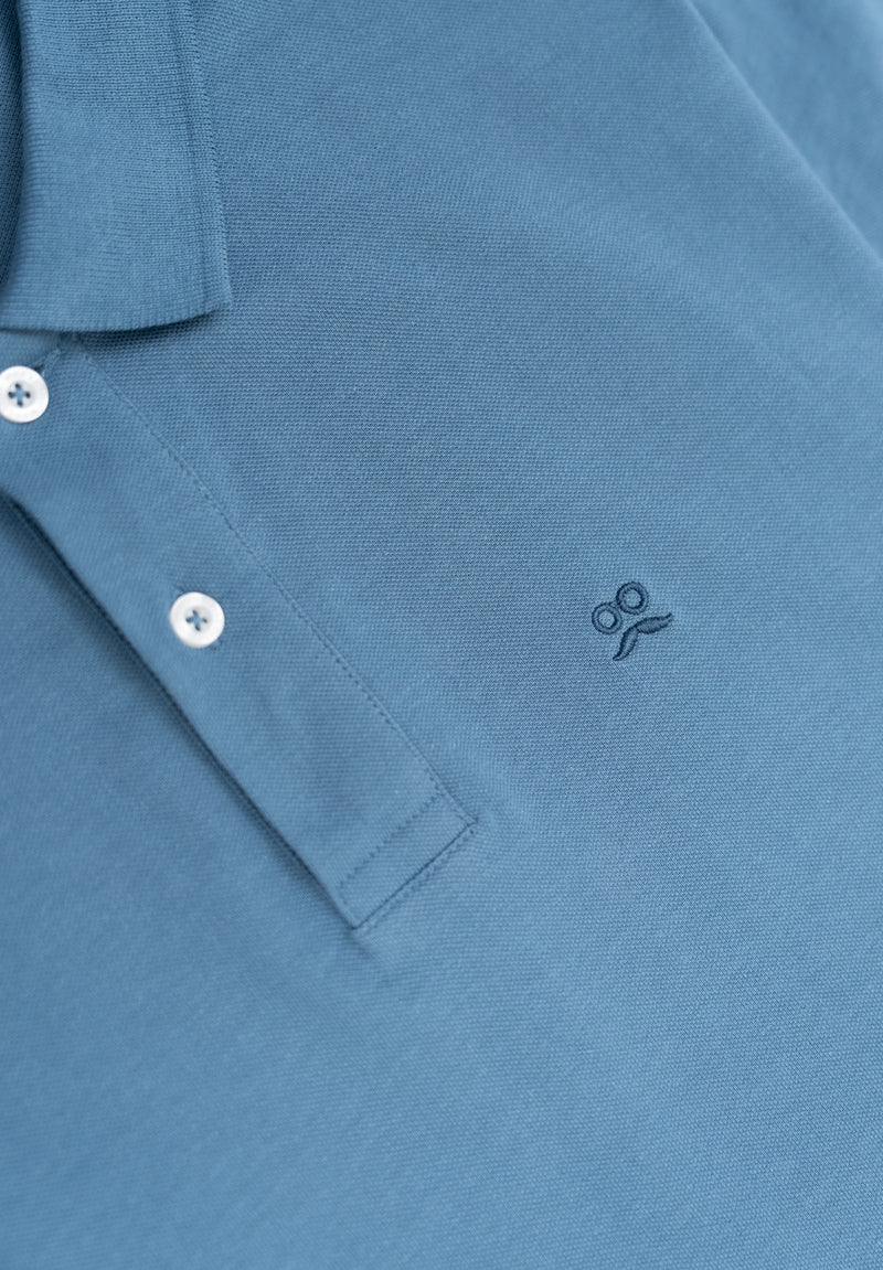 Polo Oversize Indigo