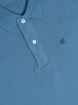Polo Clásico Manga Corta Oversize Indigo
