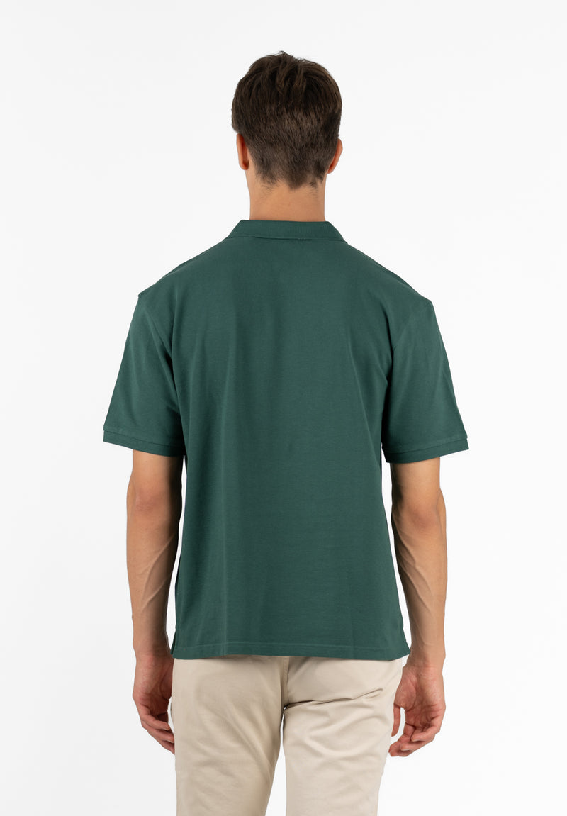 Polo Oversize Verde Hierba
