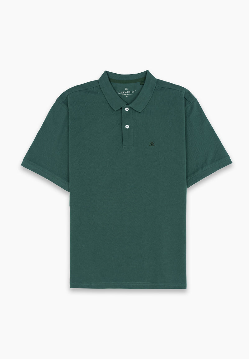 Polo Oversize Verde Hierba