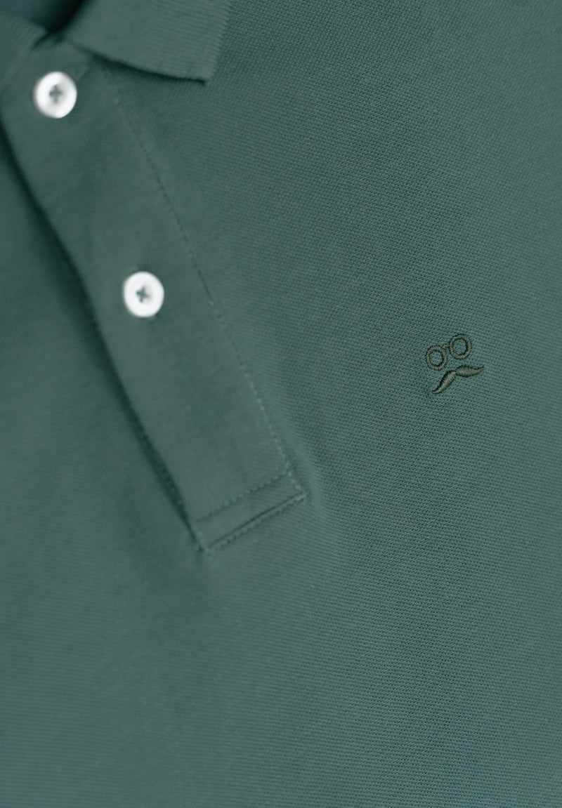 Polo Oversize Verde Hierba