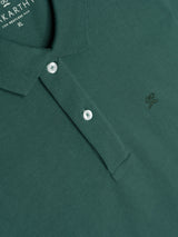 Polo Clásico Manga Corta Oversize Verde Hierba