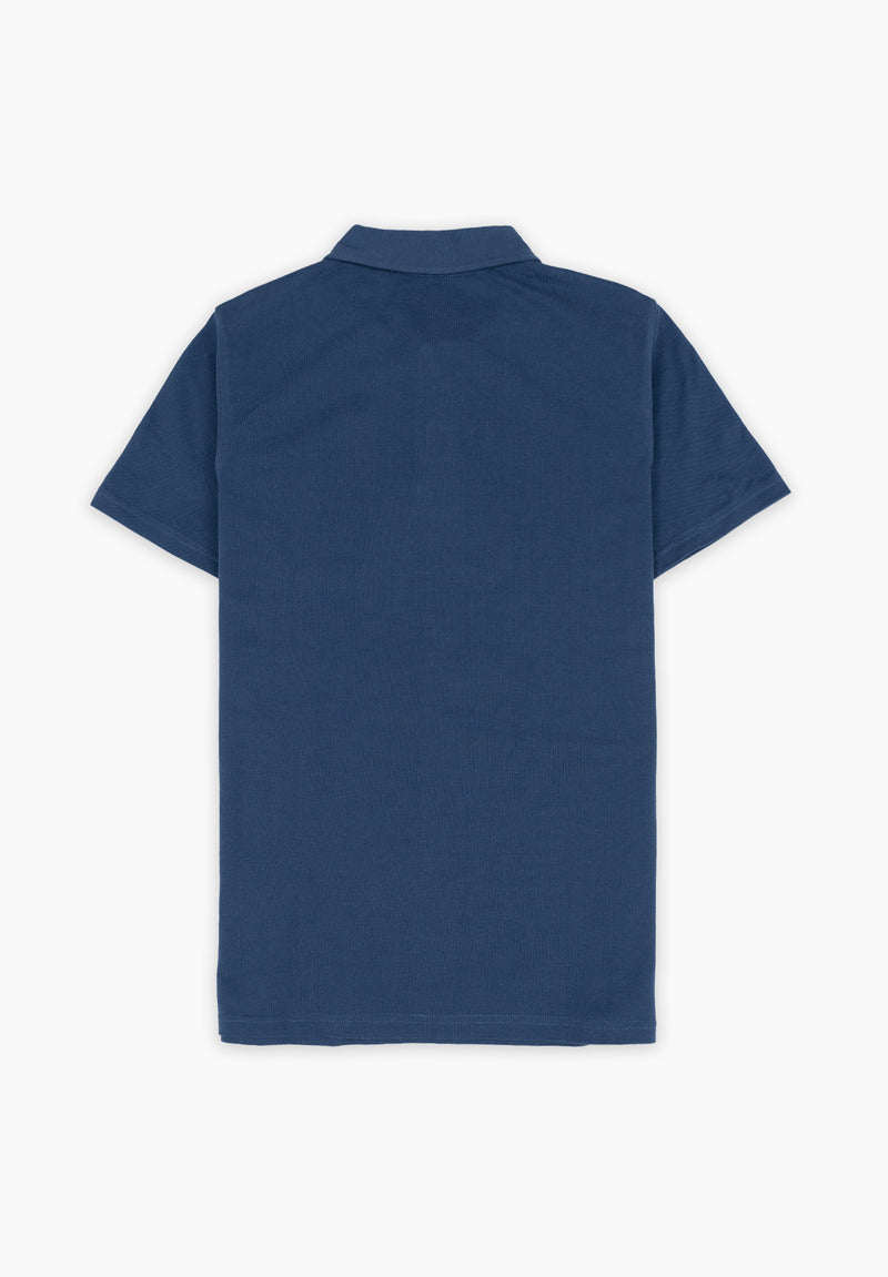 Polo Delavado Sarga Dark Blue