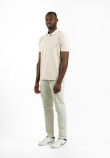 Polo Clásico Manga Corta Flamé Piedra