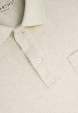 Polo Clásico Manga Corta Flamé Piedra