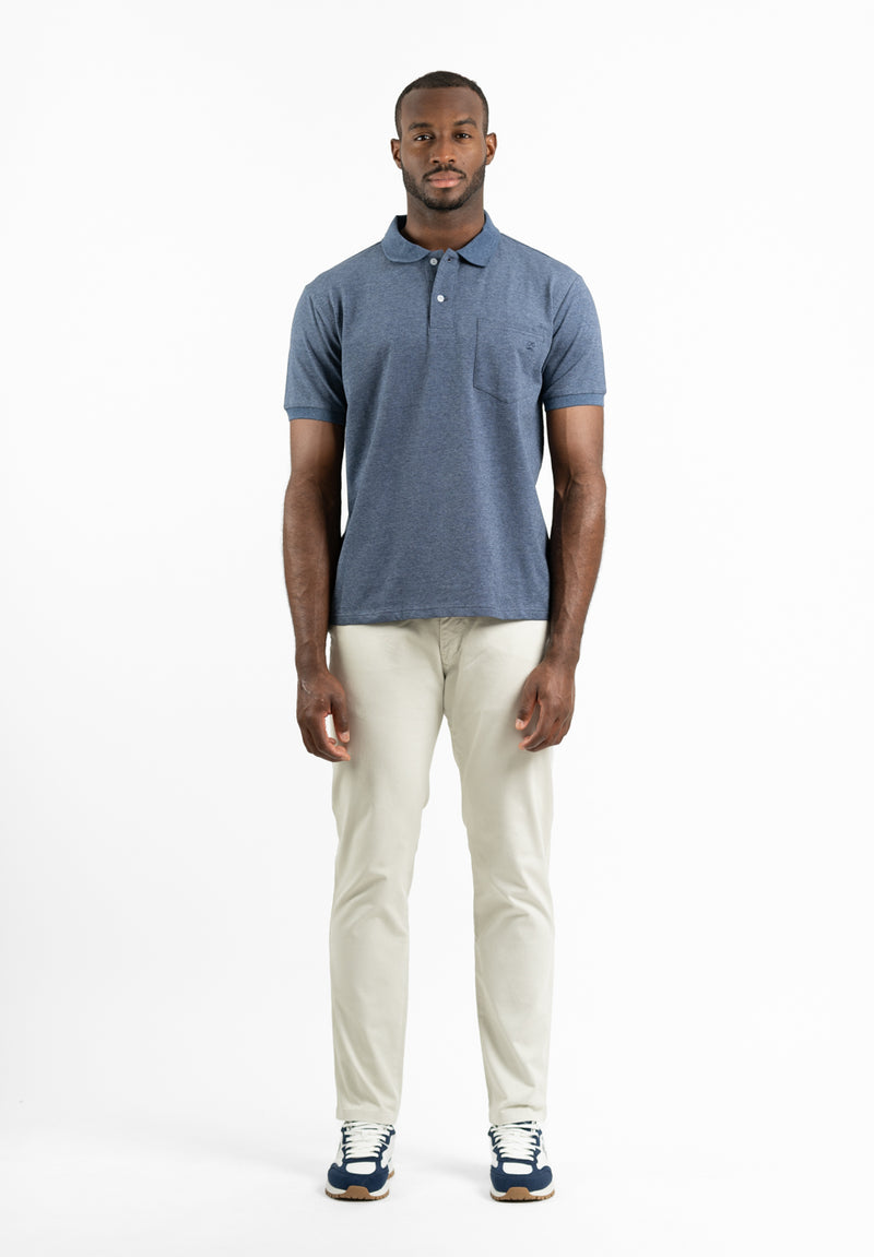 Polo Flamé Azul Niebla