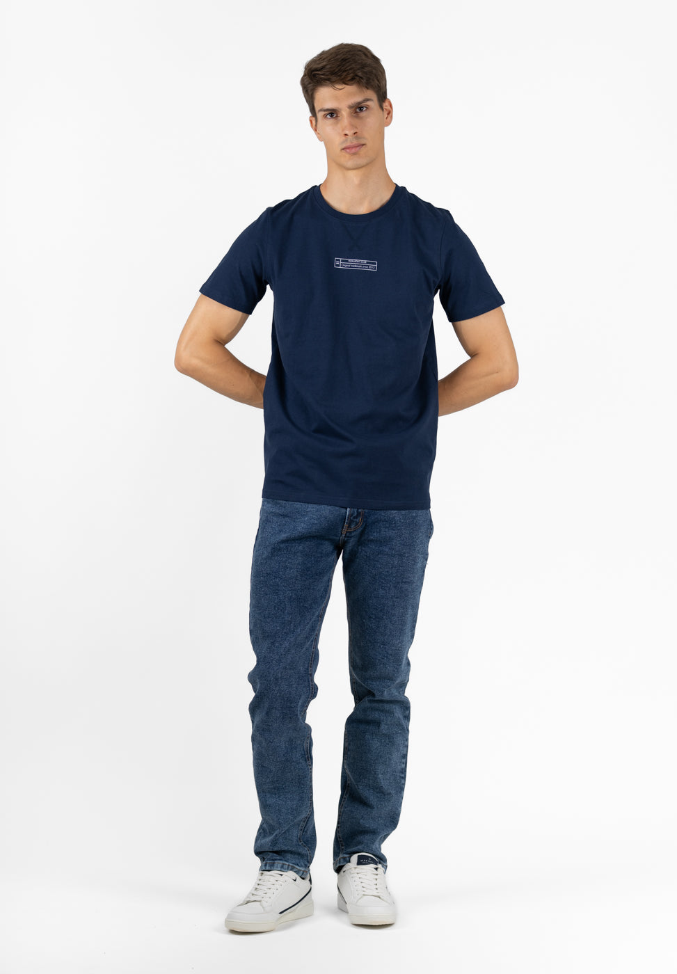 Keep On Rowing T-shirt Navy