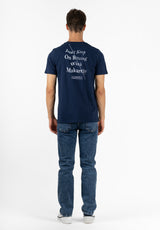 Camiseta Keep On Rowing Marino