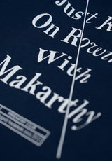 Keep On Rowing T-shirt Navy