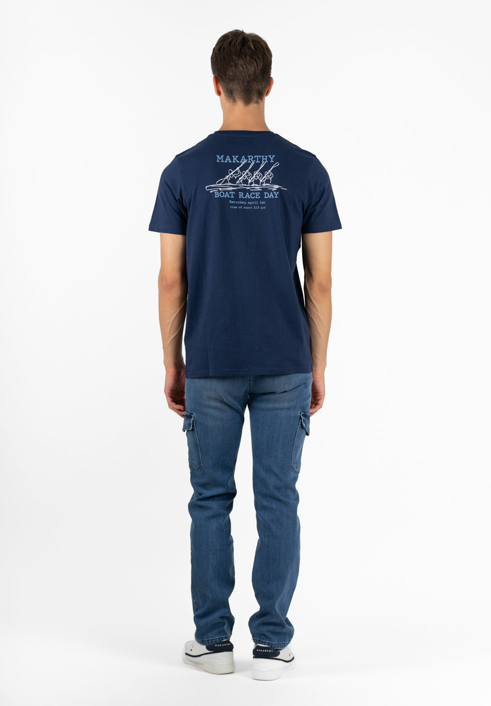 Navy Oars T-shirt