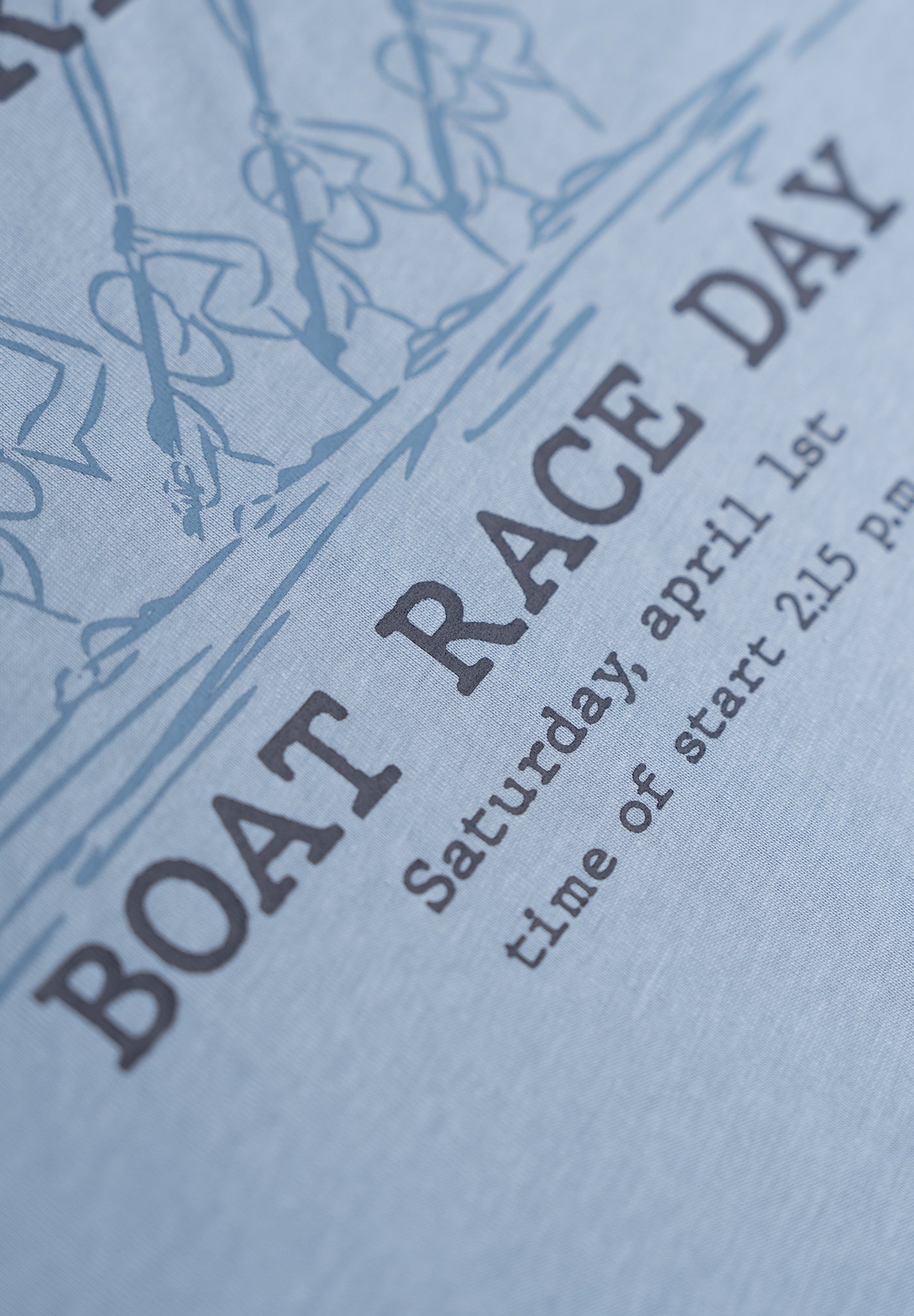 Mist Blue Oars T-Shirt