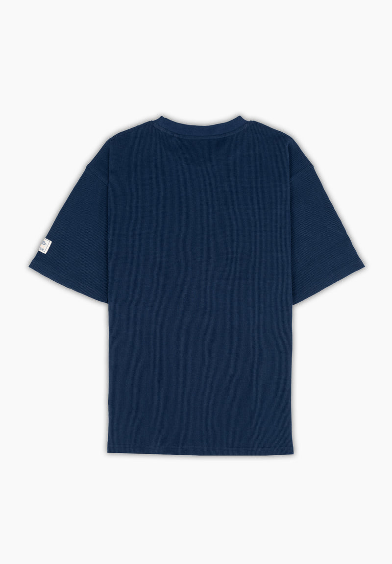 Camiseta Waffle Dark Blue