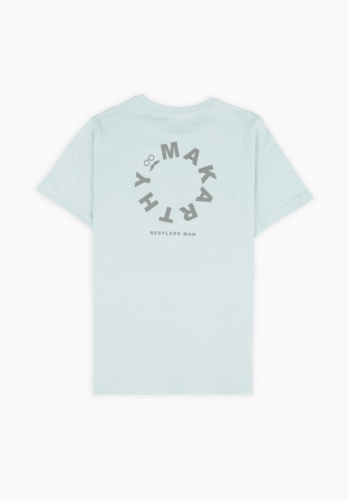 Aqua Marine Lettering T-Shirt