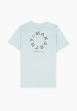 Aqua Marine Lettering T-Shirt
