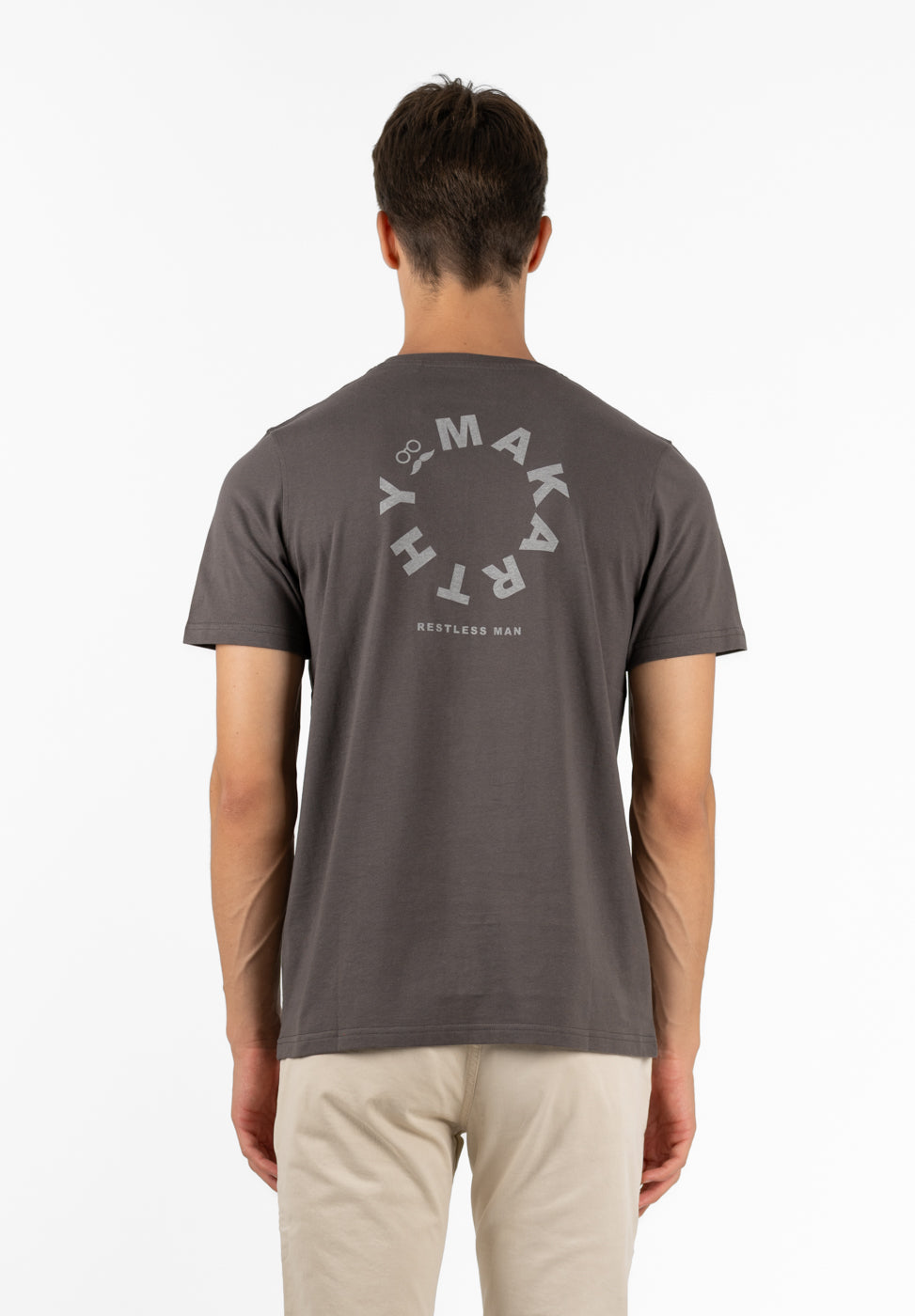 Charcoal Lettering T-Shirt