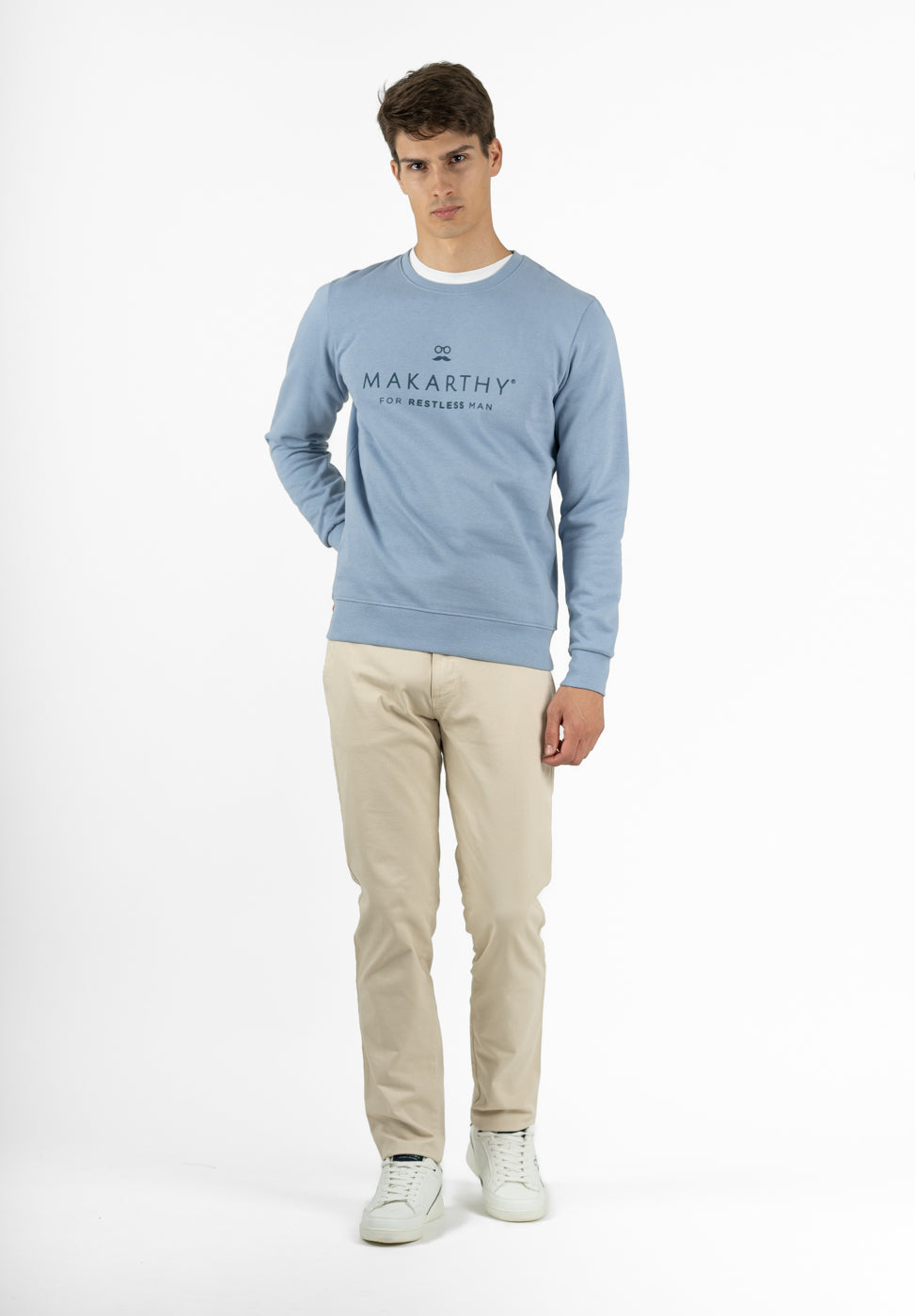 Restless Fog Blue Sweatshirt
