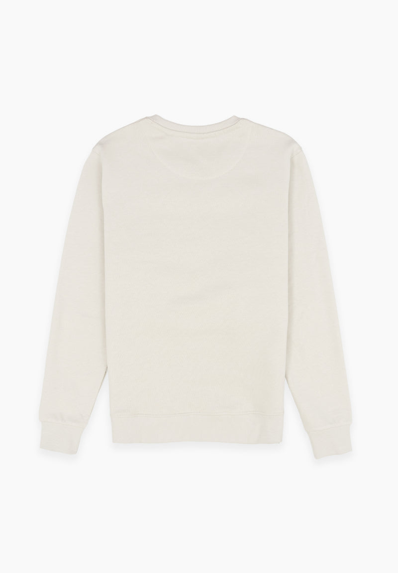 Sudadera Minimal Gris Verdoso