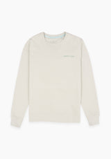 Minimal Greenish Gray Sweatshirt