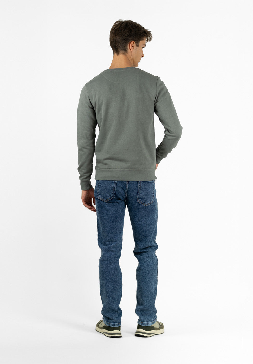 Minimal Sage Sweatshirt