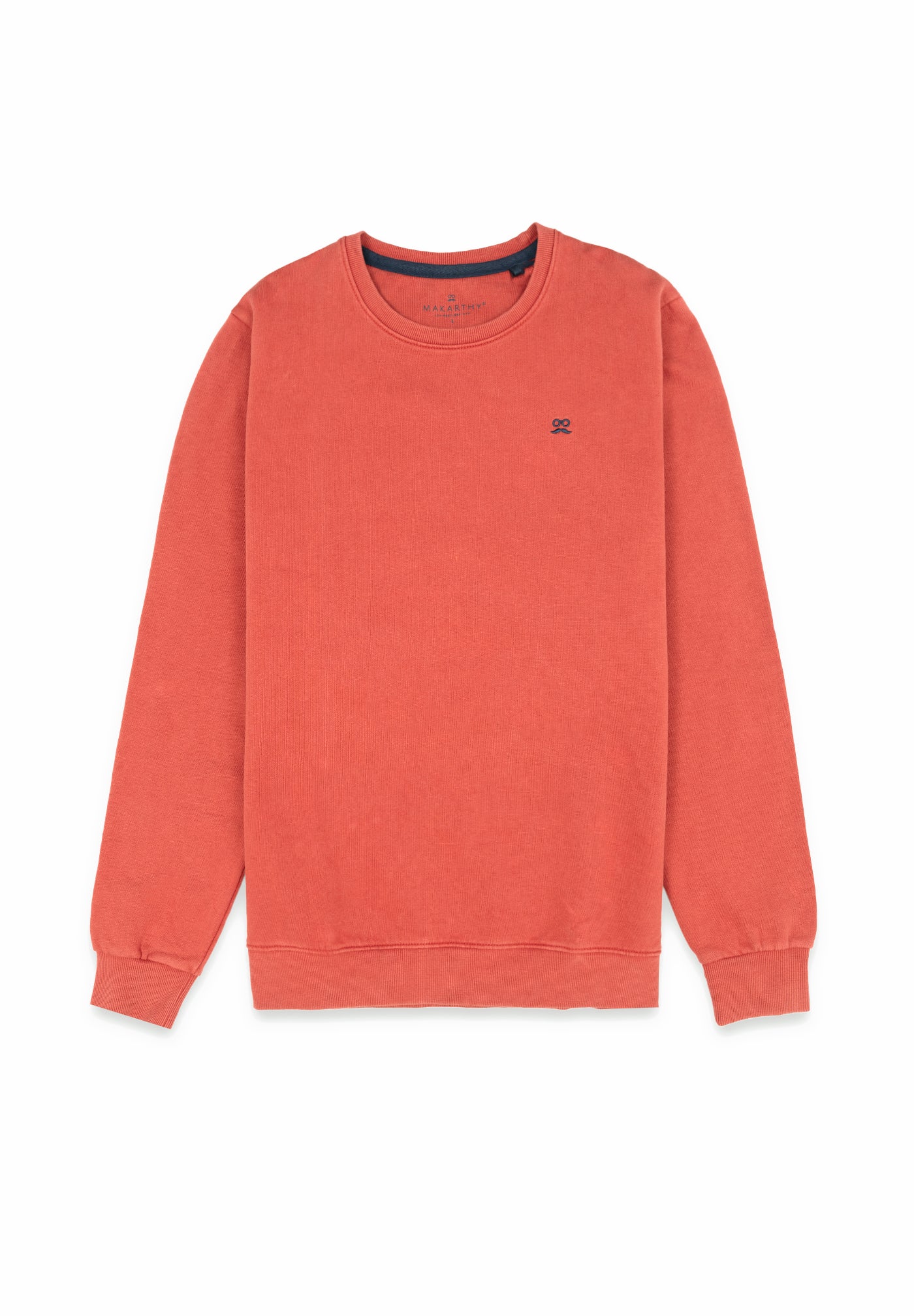 Reddish Fabric Logo Sweatshirt