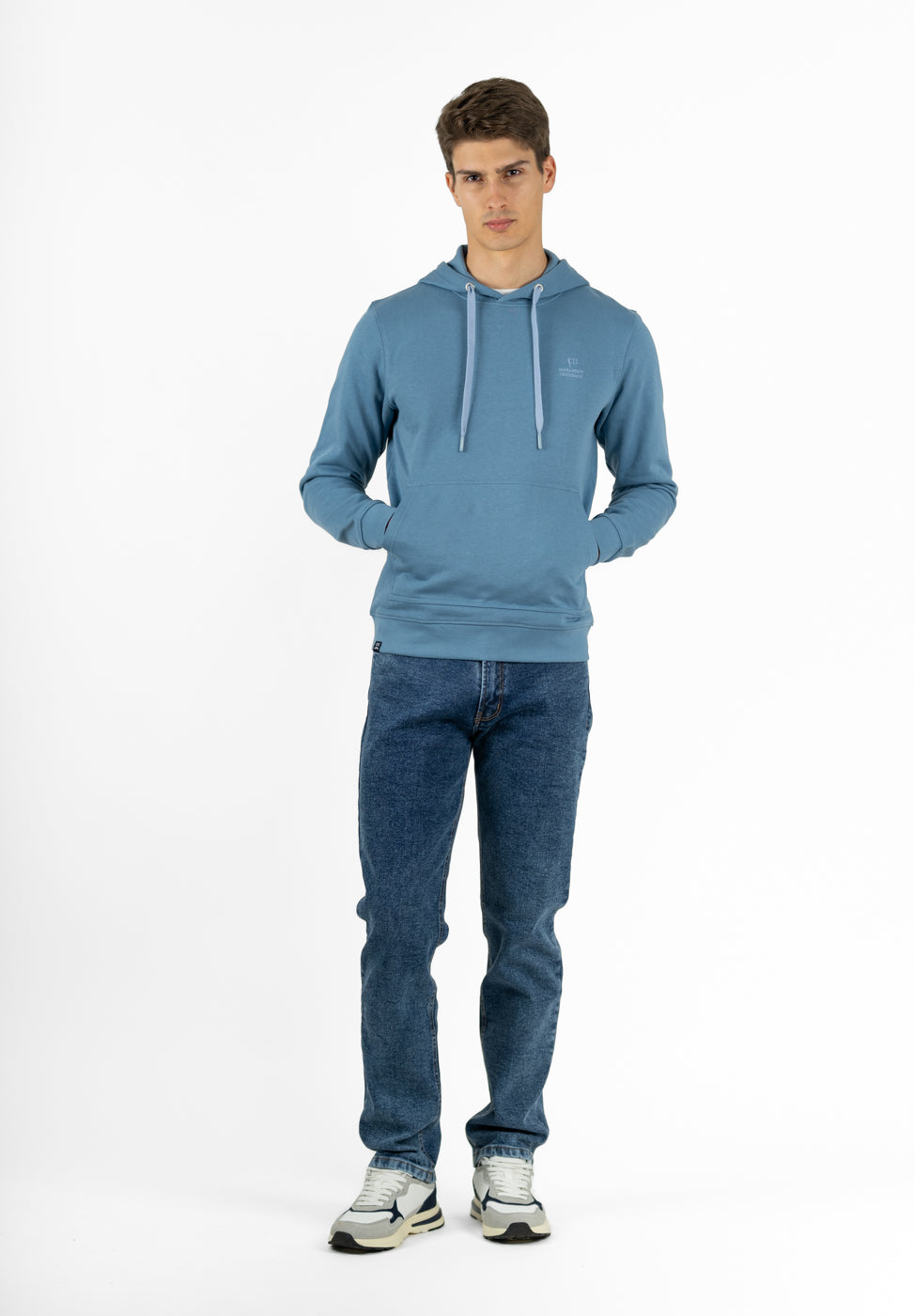 Indigo M Detail Sweatshirt
