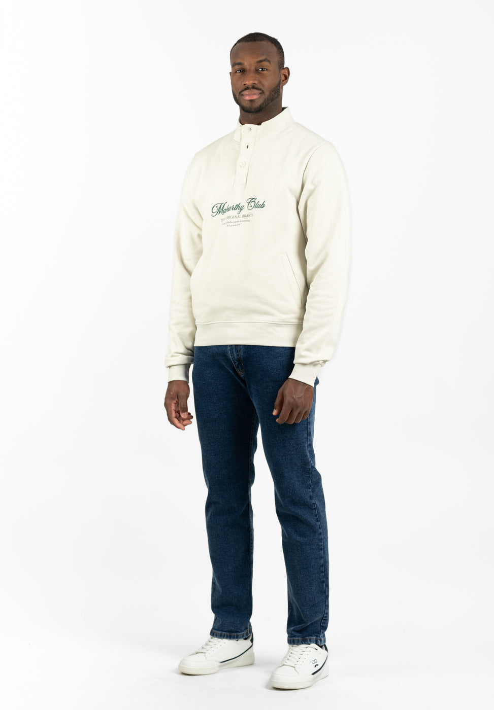 Greenish Grey Crewneck Sweatshirt