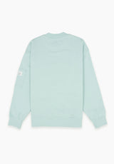 Aquamarine Crew Neck Pocket Sweatshirt