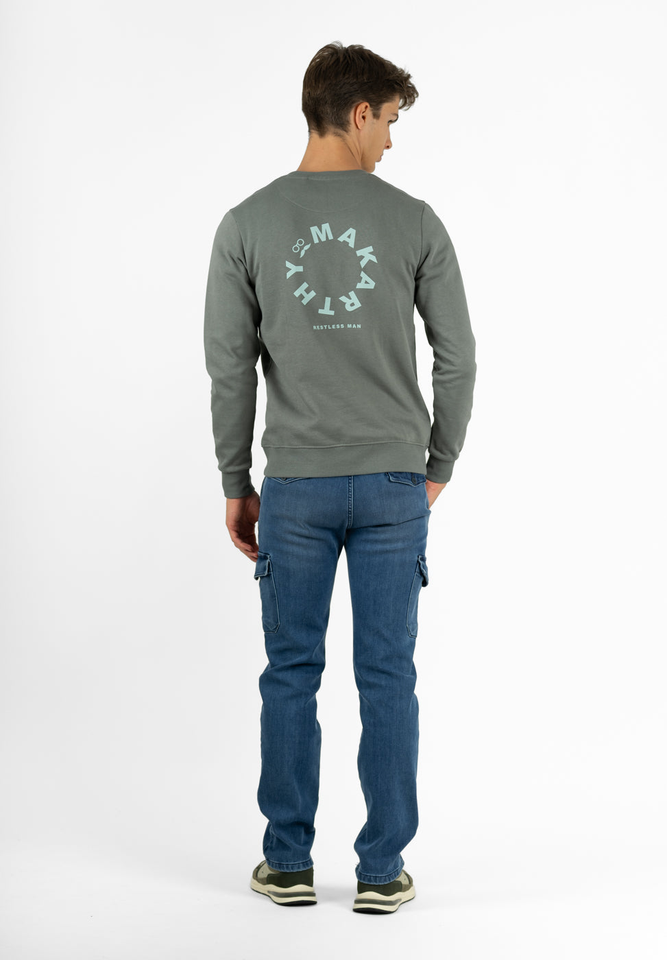 Sage Lettering Sweatshirt
