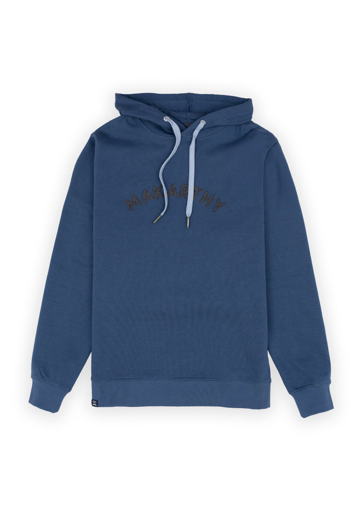 Hooded Towel Sweatshirt Dark Blue