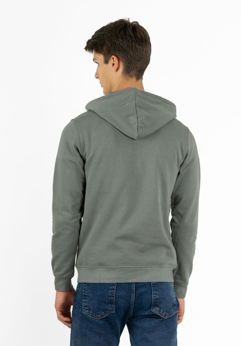 Sudadera Capucha Towel Sage