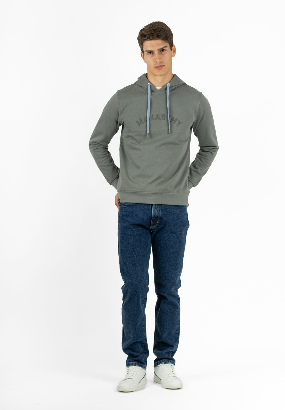 Hooded Sweatshirt Towel Sage
