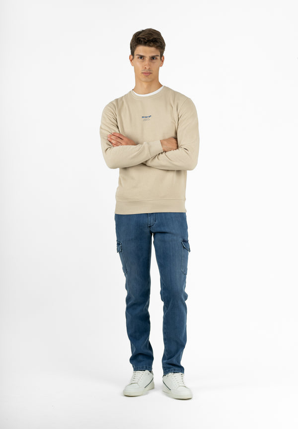 Sudadera Bandera Piedra