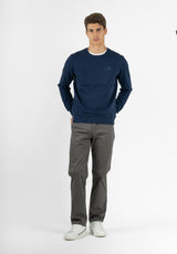 Oars Navy Sweatshirt