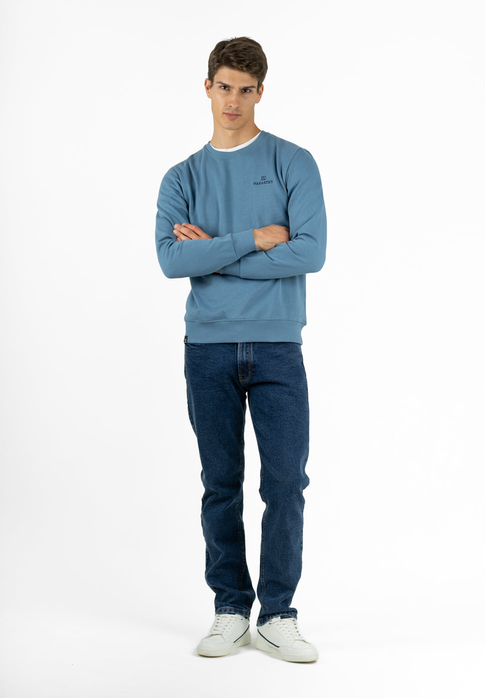 Indigo Oars Sweatshirt